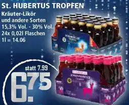 Klaas und Kock St. HUBERTUS TROPFEN Kräuter-Likör Angebot