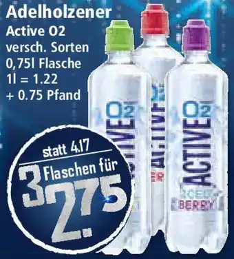 Klaas und Kock Adelholzener Active O2 Angebot