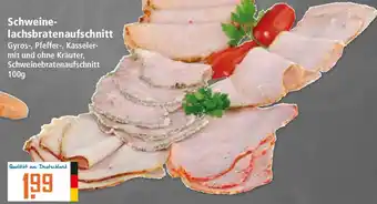 Klaas und Kock drilander Schweinelachsbratenaufschnitt Angebot
