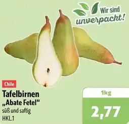 Aktiv Irma Chile Tafelbirnen ,,Abate Fetel" Angebot