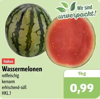 Aktiv Irma Italien Wassermelonen Angebot