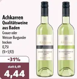 Aktiv Irma Achkarren Qualitätsweine aus Baden Angebot