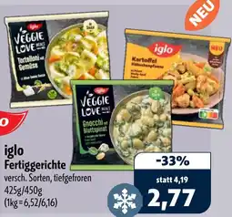 Aktiv Irma iglo Fertiggerichte Angebot
