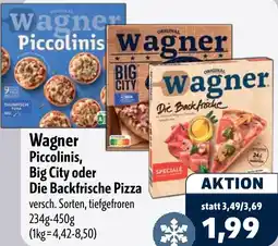Aktiv Irma Wagner Piccolinis, Big City oder Die Backfrische Pizza Angebot