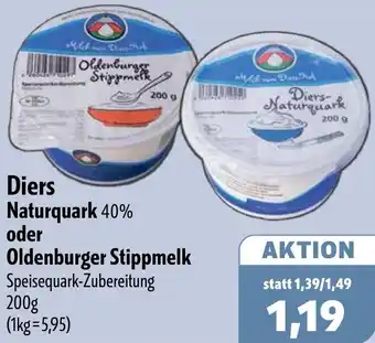 Aktiv Irma Diers Naturquark oder Oldenburger Stippmelk Angebot