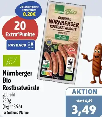 Aktiv Irma Nürnberger Bio Rostbratwürste Angebot
