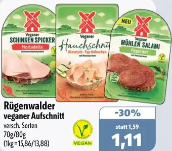 Aktiv Irma Rügenwalder veganer Aufschnitt Angebot