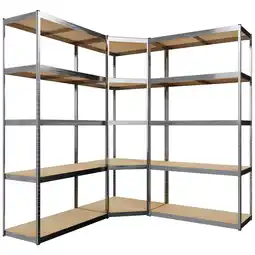 Netto Marken-Discount CLP 3er Regalsystem I 2x Regalsystem I 1x Eckregal I Schwerlastregale I Bis 2.625 KG Angebot