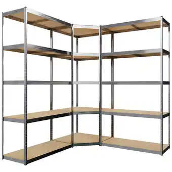 Netto Marken-Discount CLP 3er Regalsystem I 2x Regalsystem I 1x Eckregal I Schwerlastregale I Bis 2.625 KG Angebot