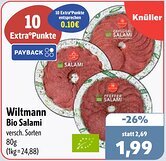 Aktiv Irma Wiltmann Bio Salami Angebot