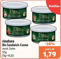 Aktiv Irma rinatura Bio Sandwich-Creme Angebot