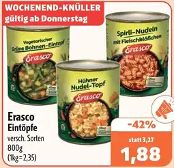 Aktiv Irma Erasco Eintöpfe Angebot