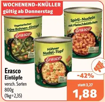 Aktiv Irma Erasco Eintöpfe Angebot