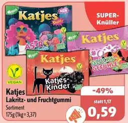 Aktiv Irma Katjes Lakritz- und Fruchtgummi Angebot