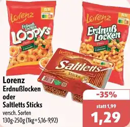 Aktiv Irma Lorenz Erdnuẞlocken oder Saltletts Sticks Angebot