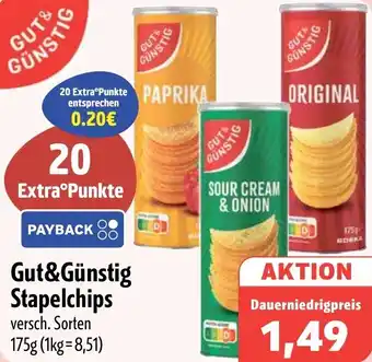 Aktiv Irma Gut&Günstig Stapelchips Angebot
