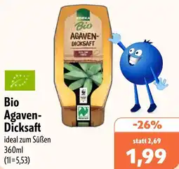 Aktiv Irma EDEKA Bio Agaven Dicksaft Angebot