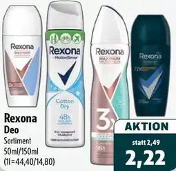 Aktiv Irma Rexona Deo Angebot