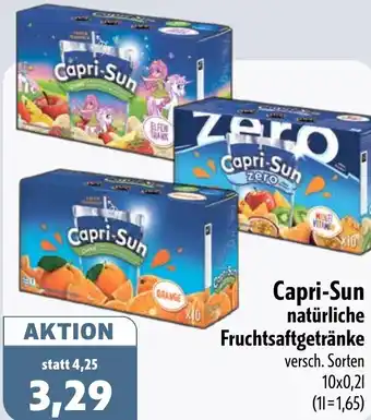 Aktiv Irma Capri-Sun natürliche Fruchtsaftgetränke Angebot