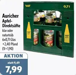 Aktiv Irma Auricher Apfel Direktsäfte Angebot