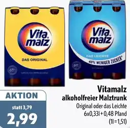 Aktiv Irma Vitamalz alkoholfreier Malztrunk Angebot