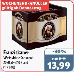 Aktiv Irma Franziskaner Weissbier Angebot