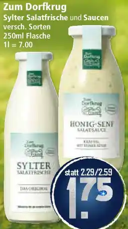 Klaas und Kock Zum Dorfkrug Sylter Salatfrische und Saucen Angebot
