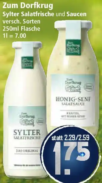 Klaas und Kock Zum Dorfkrug Sylter Salatfrische und Saucen Angebot