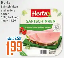 Klaas und Kock Herta Saftschinken Angebot