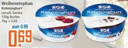 Klaas und Kock Weihenstephan Rahmjoghurt Angebot