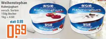 Klaas und Kock Weihenstephan Rahmjoghurt Angebot