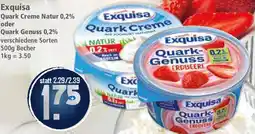 Klaas und Kock Exquisa Quark Creme Natur 0,2% oder Quark Genuss 0,2% Angebot