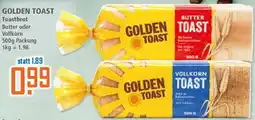 Klaas und Kock GOLDEN TOAST Toastbrot Angebot