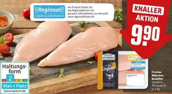 REWE Frisches Hähnchen-Brustfilet Angebot