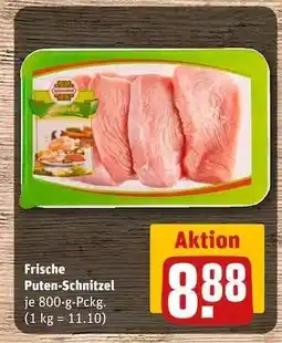 REWE Frische Puten Schnitzel Angebot