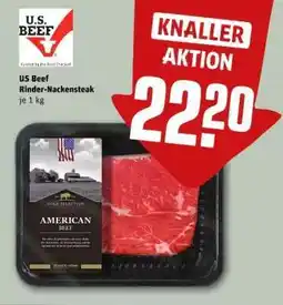 REWE US Beef Rinder-Nackensteak Angebot