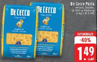 Edeka De Cecco Pasta Angebot