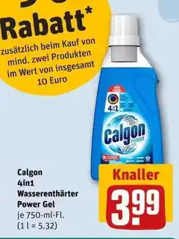 REWE Calgon 4in1 Wasserenthärter Power Gel Angebot