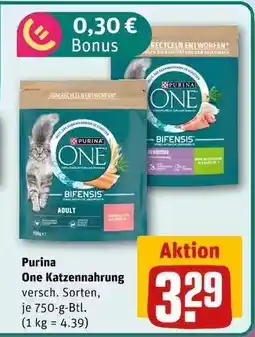 REWE PURINA ONE Katzennahrung Angebot