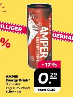 NETTO AMPER Energy Drink Angebot