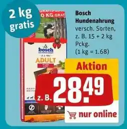 REWE Bosch Hundenahrung Angebot