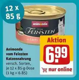 REWE Animonda vom Feinsten Katzennahrung Angebot