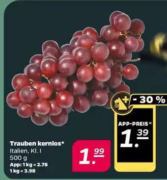 NETTO Trauben kernlos Angebot