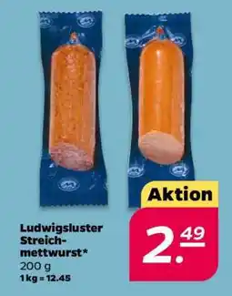 NETTO Ludwigsluster Streichmettwurst Angebot