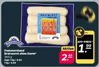 NETTO Pommernland Bratwurst ohne Darm Angebot