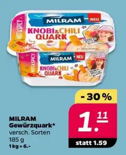 NETTO Milram Gewürzquark Angebot