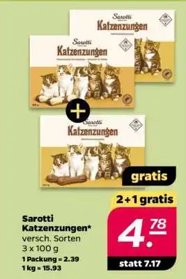 NETTO Sarotti Katzenzungen Angebot