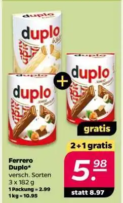 NETTO FERRERO Duplo Angebot