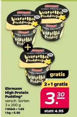 NETTO Ehrmann High Protein Pudding Angebot