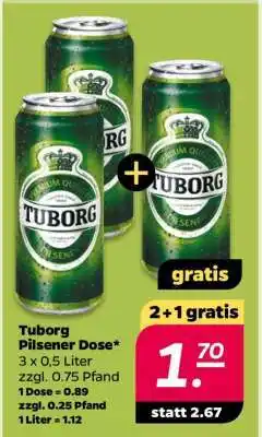 NETTO Tuborg Pilsener Dose Angebot
